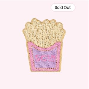 Stoney Clover Lane Diner French Fries Patch NWT